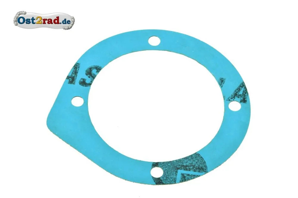 Dichtung zur Dichtkappe Abtrieb für MZ ETZ 125 und 150 Plastasit blau Dichtung zur Dichtkappe Abtrieb für MZ ETZ 125 und 150 Plastasit blau