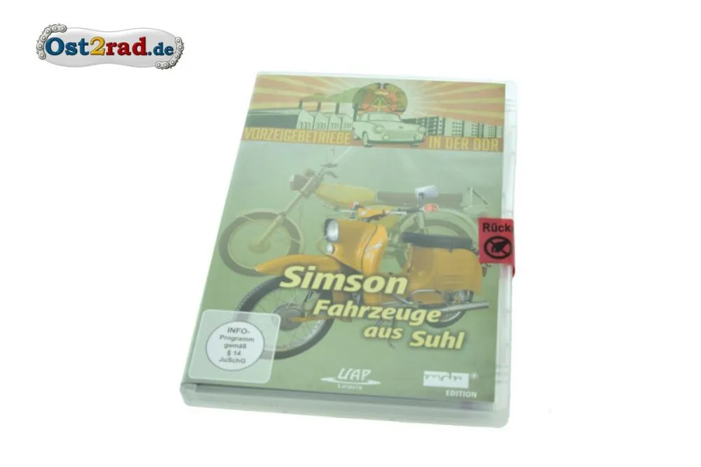 DVD Simson Suhl - Vorzeigebetriebe in der DDR DVD Simson Suhl - Vorzeigebetriebe in der DDR