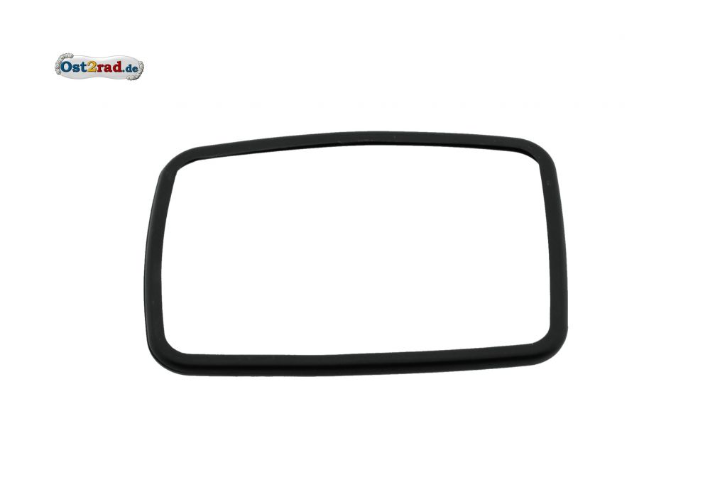 Einfassung Spiegelglas eckig schwarz passend für SIMSON Vogelserie und ES TS ETS Einfassung Spiegelglas eckig schwarz passend für SIMSON Vogelserie und ES TS ETS