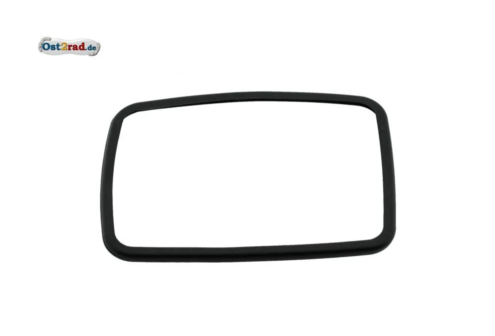 Einfassung Spiegelglas eckig schwarz passend für SIMSON Vogelserie und ES TS ETS Einfassung Spiegelglas eckig schwarz passend für SIMSON Vogelserie und ES TS ETS