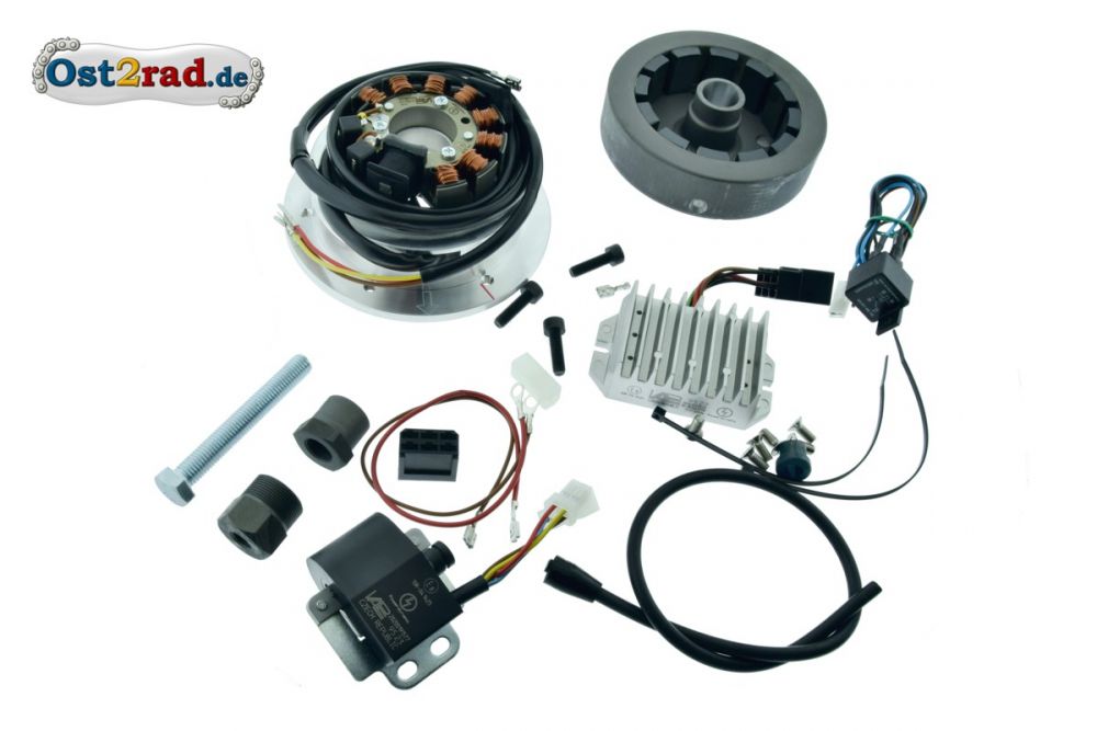 Elektronische Zündung Vape für DKW SB 350 und Luxus Sport 300 Stutzen 52mm 12V Elektronische Zündung Vape für DKW SB 350 und Luxus Sport 300 Stutzen 52mm 12V