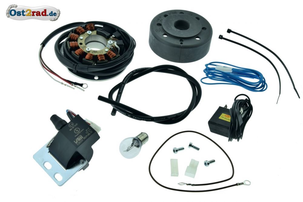 Elektronische Zündung, Zündanlage 12V passend für SIMSON SR1 SR2 KR50 Elektronische Zündung, Zündanlage 12V passend für SIMSON SR1 SR2 KR50