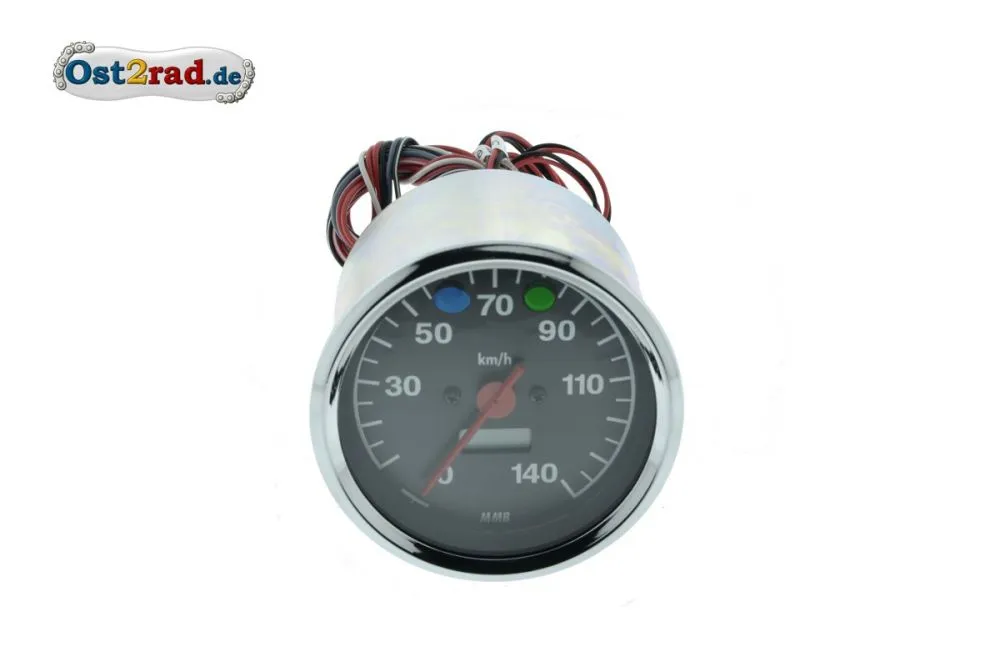 Elektronischer Tacho MZ ETZ, TS 140 Km/h Elektronischer Tacho MZ ETZ, TS 140 Km/h