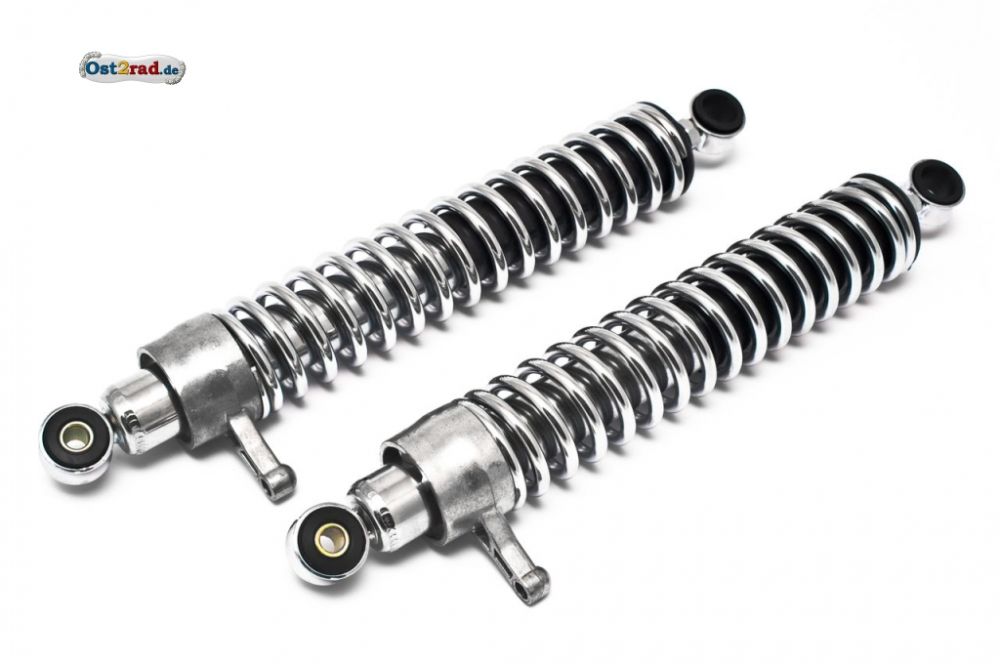 Suspension units pair, MZ, ETZ251, EZ301, behind with adjusting sleeve Suspension units pair, MZ, ETZ251, EZ301, behind with adjusting sleeve