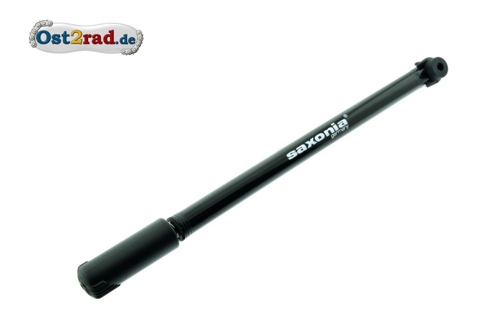 Fahrrad-Luftpumpe Saxonia 390mm schwarz