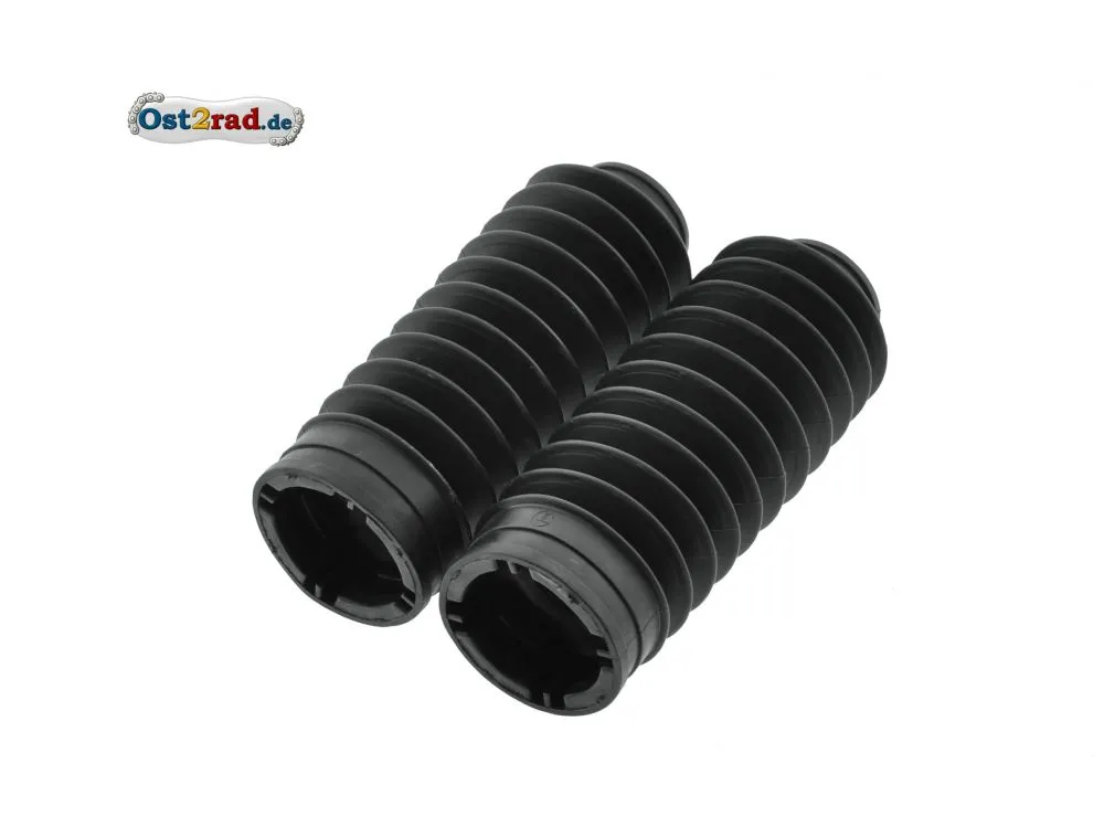 Paar Faltenbalg schwarz für kurze Telegabel S53CX S83CX Länge: ca. 145 mm Paar Faltenbalg schwarz für kurze Telegabel S53CX S83CX Länge: ca. 145 mm