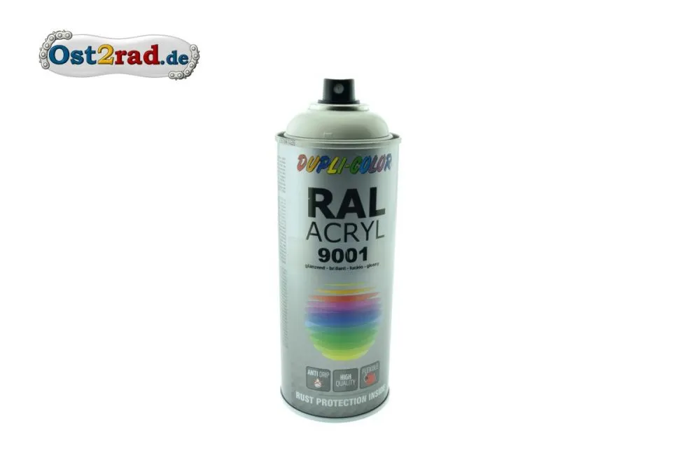 Farbspray ACRYL ähnlich ELFENBEIN für Simson ES Habicht, glänzend Farbspray ACRYL ähnlich ELFENBEIN für Simson ES Habicht, glänzend