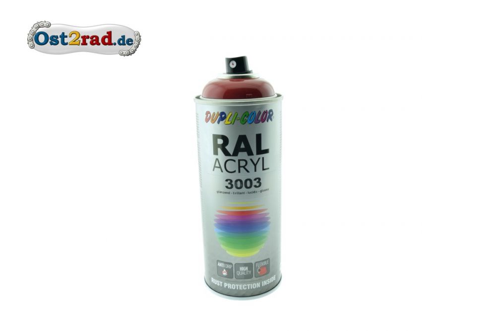 Farbspray ACRYL ähnlich RUBINROT für Simson Star, glänzend Farbspray ACRYL ähnlich RUBINROT für Simson Star, glänzend