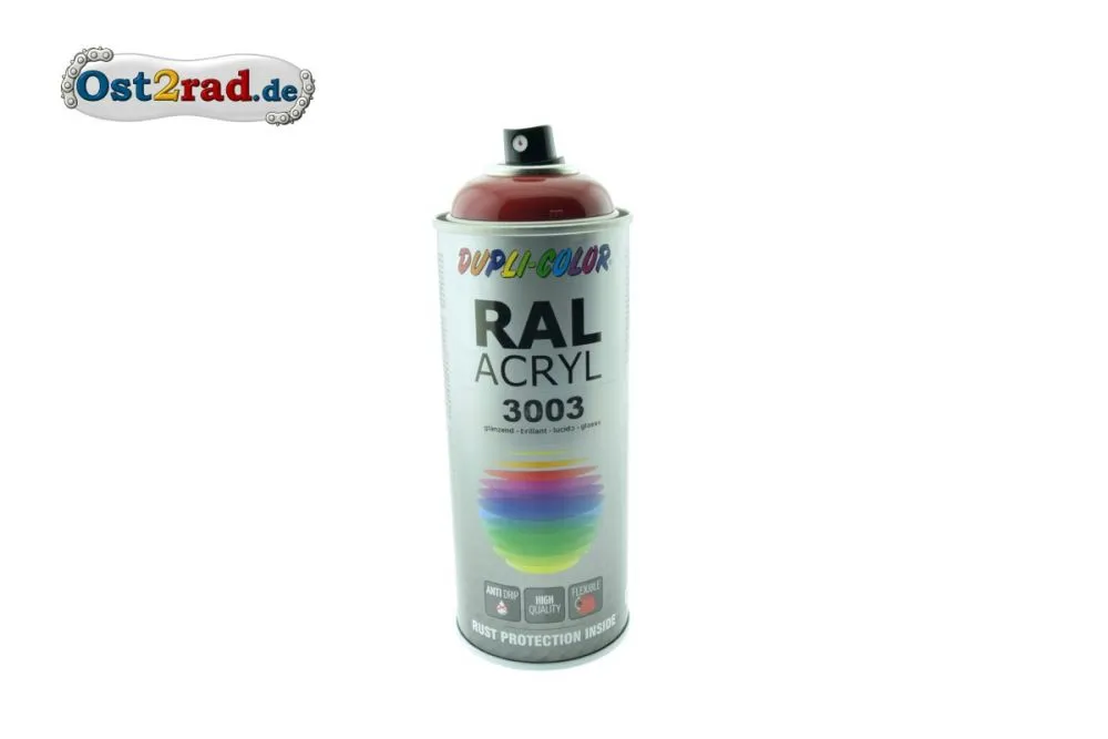 Farbspray ACRYL ähnlich RUBINROT für Simson Star, glänzend Farbspray ACRYL ähnlich RUBINROT für Simson Star, glänzend