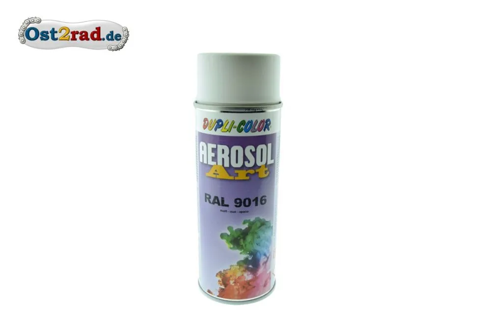 Farbspray ACRYL weiß RAL 9016, matt Farbspray ACRYL weiß RAL 9016, matt