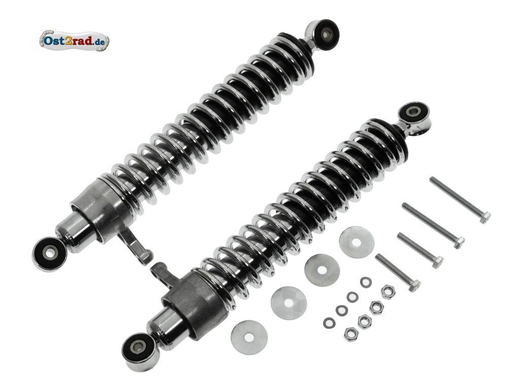 Federbein Paar SIMSON S51 Enduro mit Verstellhebel