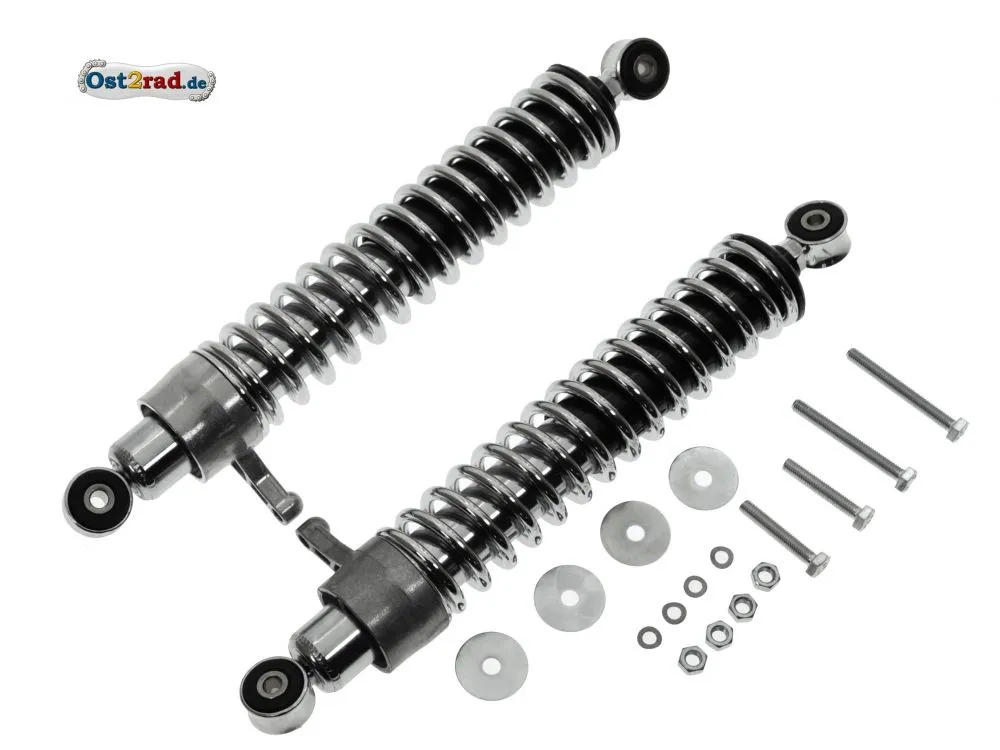 Federbein Paar SIMSON S51 Enduro mit Verstellhebel