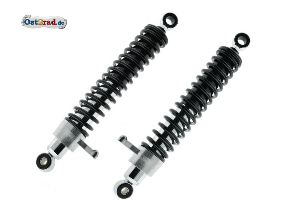 Federbeine Paar für MZ MuZ ETZ251 301 Schwarze Federn Federbeine Paar für MZ MuZ ETZ251 301 Schwarze Federn