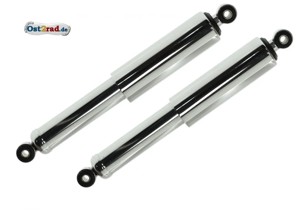 Federbeine chrom passend für KR51/1 Star Habicht Sperber vorn Federbeine chrom passend für KR51/1 Star Habicht Sperber vorn