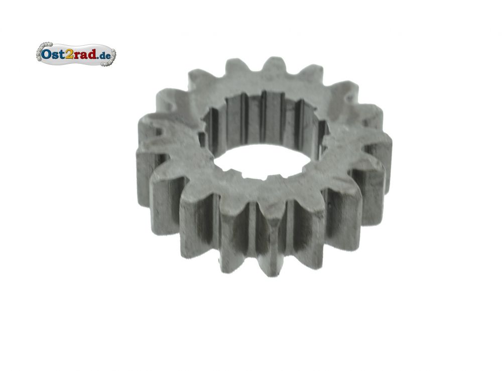 Festrad 17Z auf Kupplungswelle 2.Gang (3 Gang Motor) S51 SR50 KR51/2 Festrad 17Z auf Kupplungswelle 2.Gang (3 Gang Motor) S51 SR50 KR51/2