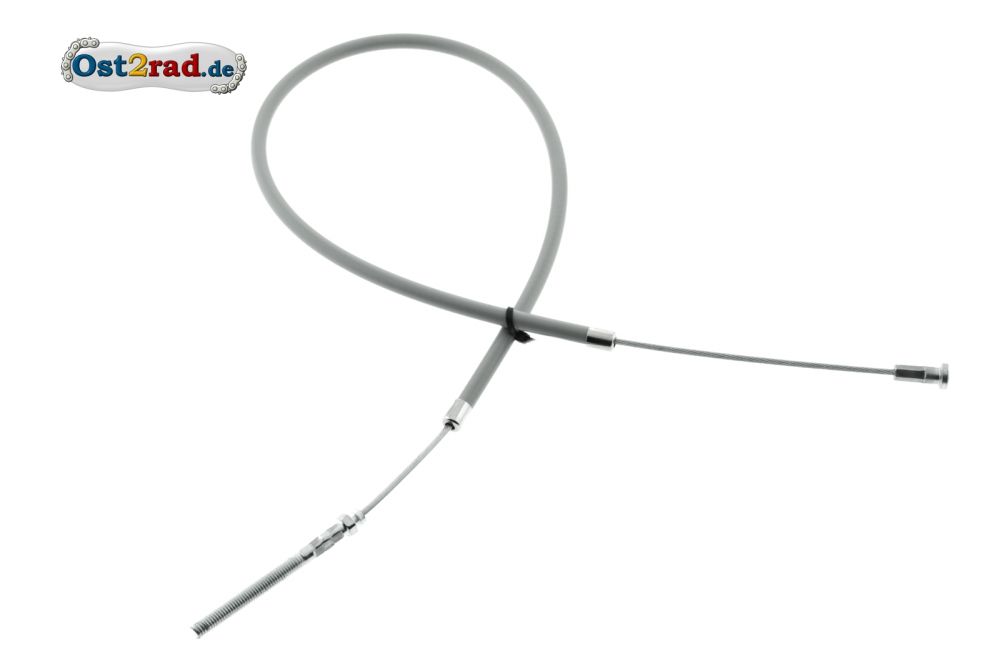Bowdenzug Fußbremse für Aluguss-Bremsschild SILBERGRAU KR50 Bowdenzug Fußbremse für Aluguss-Bremsschild SILBERGRAU KR50
