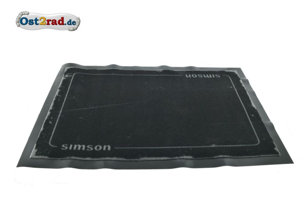 Fußmatte Simson Used-Look 36x56cm schwarz