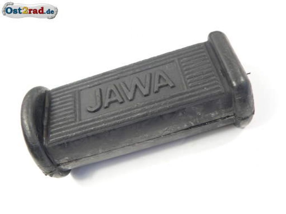 JAWA Jawa footrest rubber oval with inscription JAWA Jawa footrest rubber oval with inscription