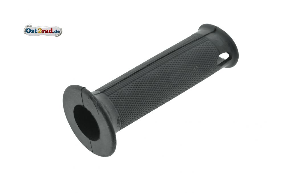 Lenkergriffgummi rechts Gasgriff mit LOCH KR SR4- Rändelprofil schwarz Lenkergriffgummi rechts Gasgriff mit LOCH KR SR4- Rändelprofil schwarz