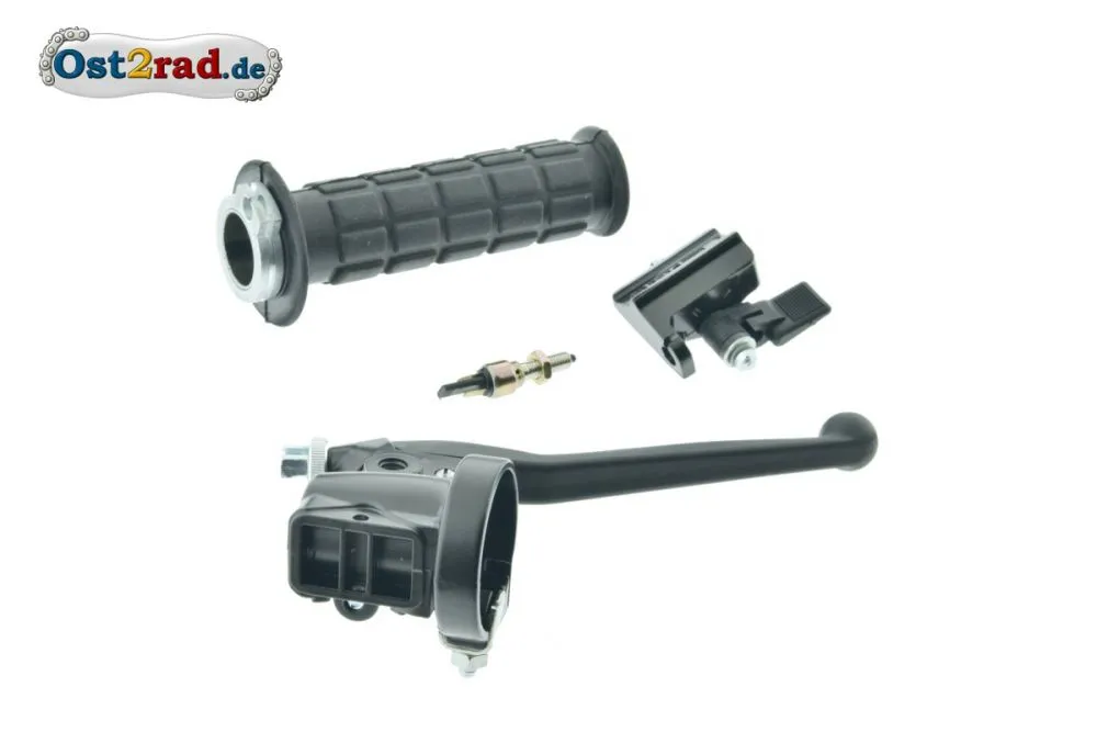 Gehäuse KOMPLETT inkl. Gasdrehgriff, Bremslichtschalter, Starteinrichtung S50 S51 S53 SR50 Gehäuse KOMPLETT inkl. Gasdrehgriff, Bremslichtschalter, Starteinrichtung S50 S51 S53 SR50