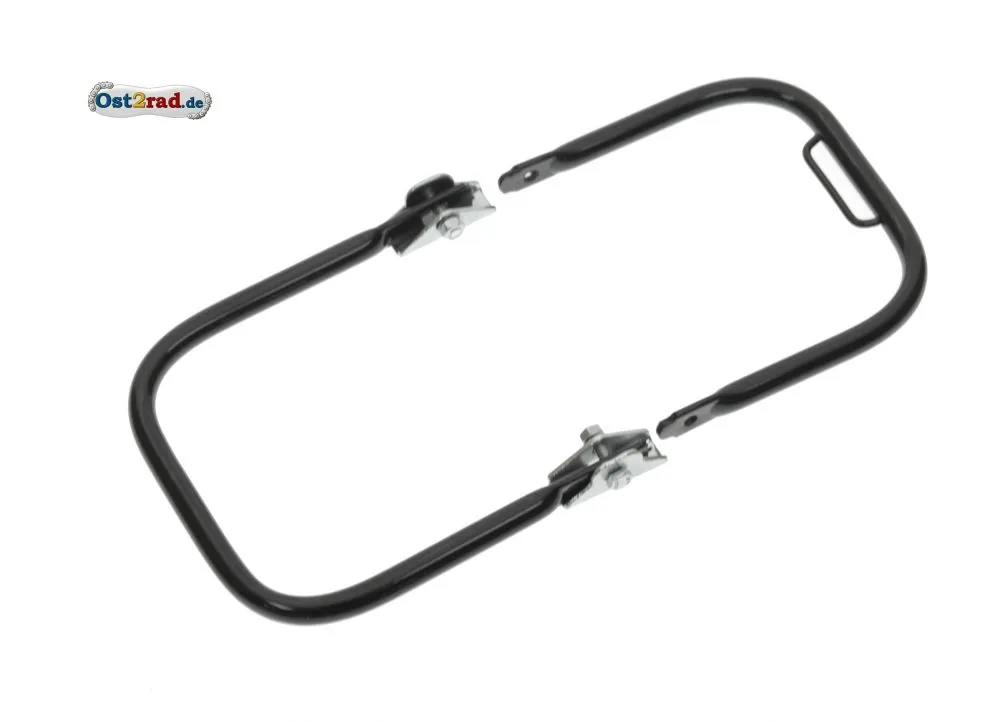 Gepäckträger SCHWARZ kurzer Stützbügel ohne Schutzblechhalter S51E S70E Gepäckträger SCHWARZ kurzer Stützbügel ohne Schutzblechhalter S51E S70E