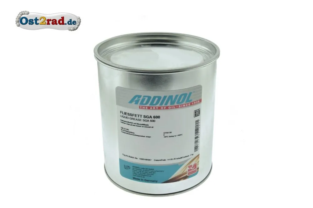 Getriebefließfett SGA 600 Addinol 1KG Dose Getriebefließfett SGA 600 Addinol 1KG Dose