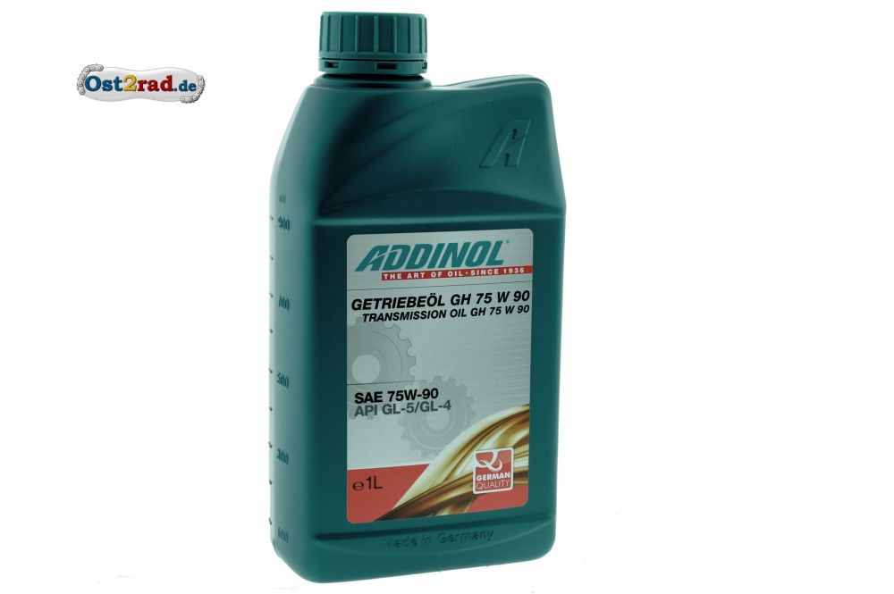 Getriebeöl GH 75 W90 teilsynthetisch 1 Liter Addinol