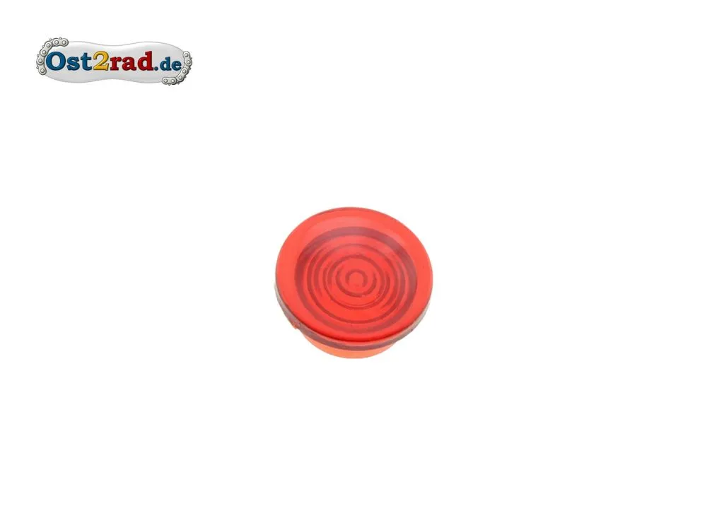Glas für Kontrolleuchte rot Jawa 638 639 Glas für Kontrolleuchte rot Jawa 638 639