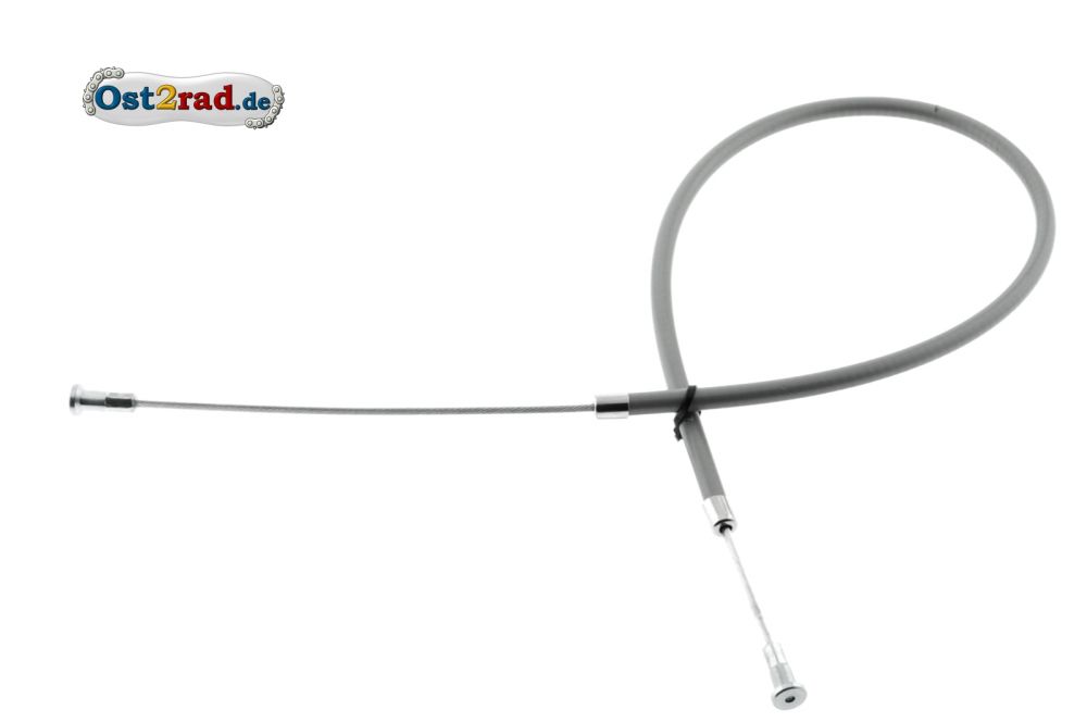 Bowdenzug Fußbremse für Blechbremsschild SILBERGRAU KR50 Bowdenzug Fußbremse für Blechbremsschild SILBERGRAU KR50
