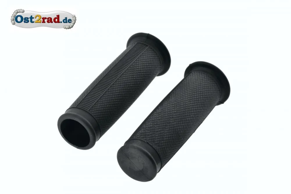 Lenkergriffgummi - Set für SIMSON SR1 SR2 KR50 Spatz ballig, schwarz 1.Qualität Lenkergriffgummi - Set für SIMSON SR1 SR2 KR50 Spatz ballig, schwarz 1.Qualität