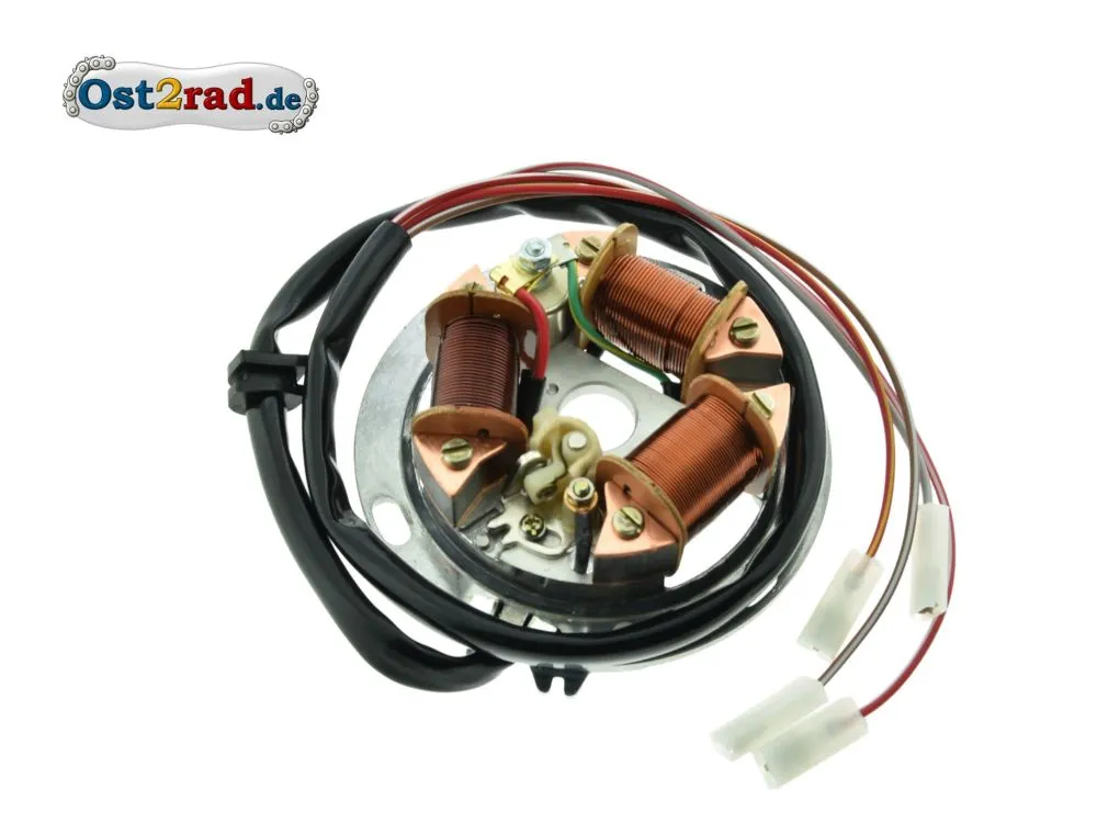 Grundplatte komplett 6V 25/21W Unterbrecher SIMSON S51 S70 Grundplatte komplett 6V 25/21W Unterbrecher SIMSON S51 S70