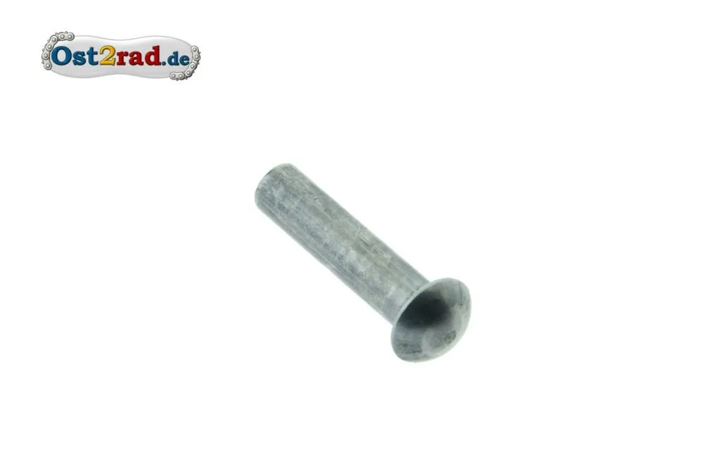 Halbrundniet 4x20 für AWO und Jawa Kotflügel Streben , Halter Halbrundniet 4x20 für AWO und Jawa Kotflügel Streben , Halter