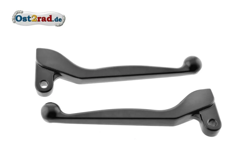 Handhebel SET Schwarz Alu-Massiv für SIMSON S50 S70 S53 SR50 Handhebel SET Schwarz Alu-Massiv für SIMSON S50 S70 S53 SR50