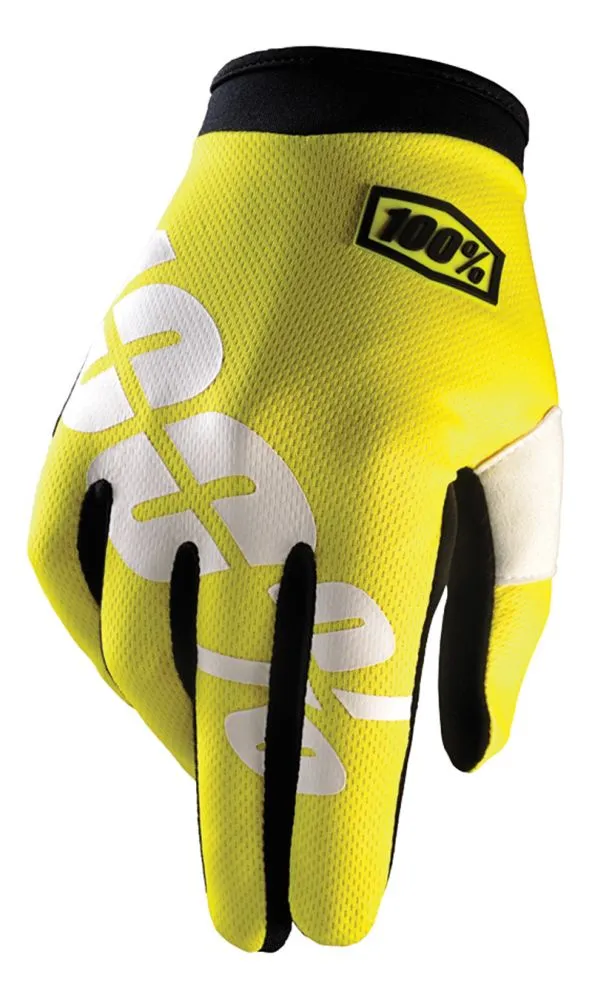 Handschuhe IXS Itrack neon gelb- schwarz Handschuhe IXS Itrack neon gelb- schwarz