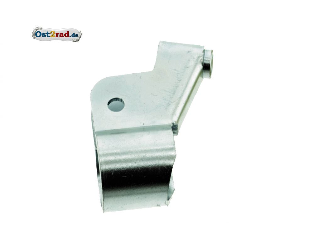 Hebelaufnahme links mit Gewinde JAWA Pionyr Mustang - ZINK Hebelaufnahme links mit Gewinde JAWA Pionyr Mustang - ZINK