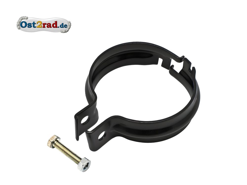 Hintere Auspuffhalteschelle schwarz SIMSON S50 S51 KR51 SR50