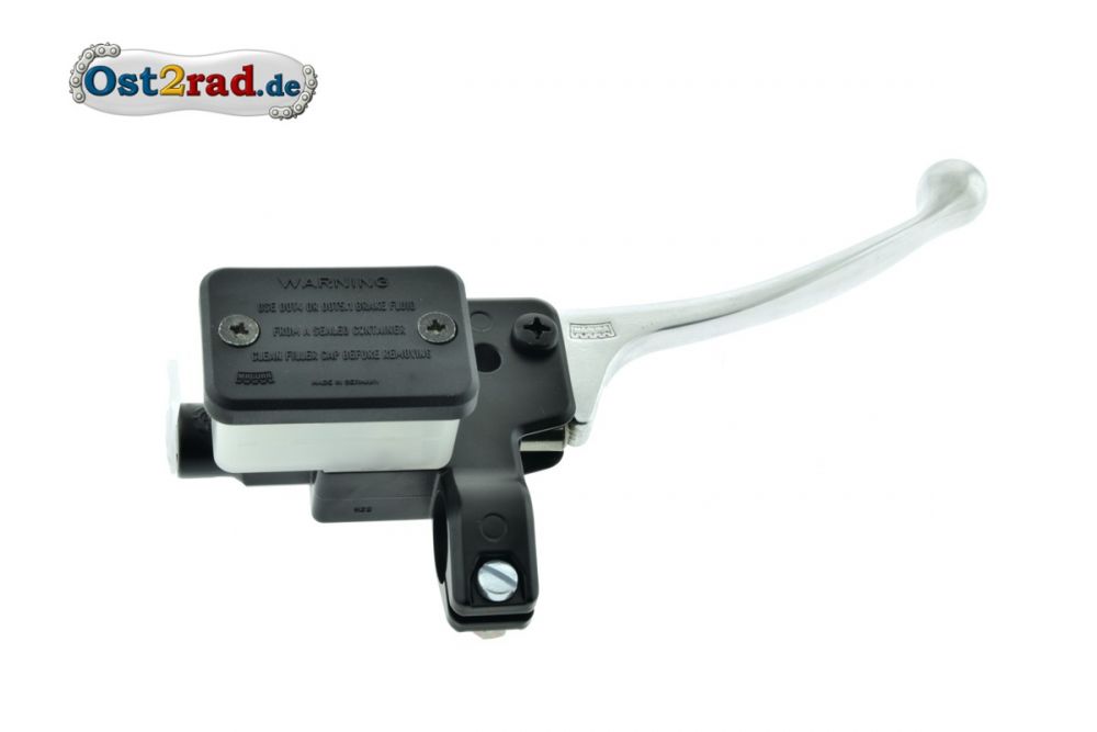 Hydraulischer Hauptbremszylinder Simson S53 CX OR SR50 XC Alu-Bremshebel poliert Hydraulischer Hauptbremszylinder Simson S53 CX OR SR50 XC Alu-Bremshebel poliert