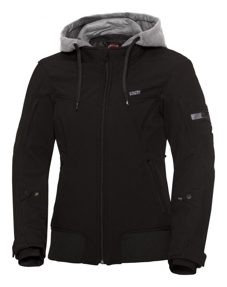 Motorradjacke Freitzeit Classic Softshell DAMEN schwarz Motorradjacke Freitzeit Classic Softshell DAMEN schwarz