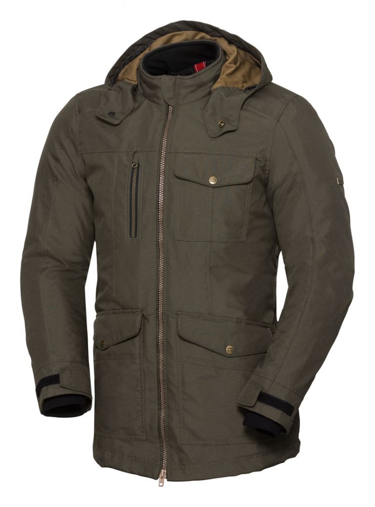 Motorradjacke Freitzeit Classic Urban olivgrün Motorradjacke Freitzeit Classic Urban olivgrün