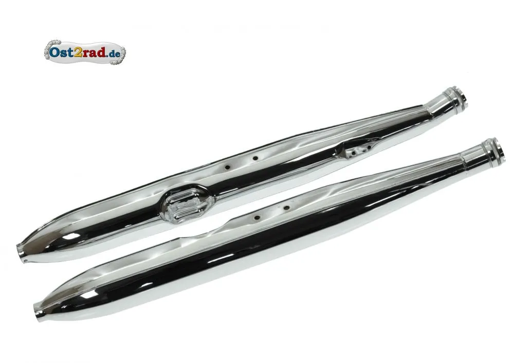 Silencer pair Jawa 362 Californian Original Silencer pair Jawa 362 Californian Original