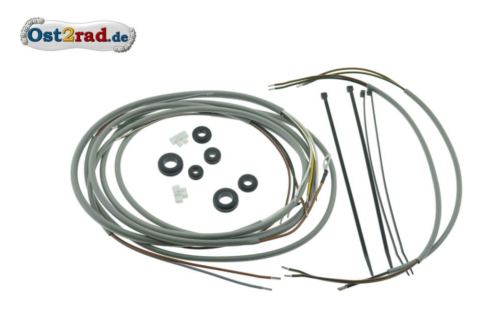 Kabelbaumset Simson KR50 für Powerdynamo-Zündanlage 6V und 12V inkl. Schaltplan Kabelbaumset Simson KR50 für Powerdynamo-Zündanlage 6V und 12V inkl. Schaltplan