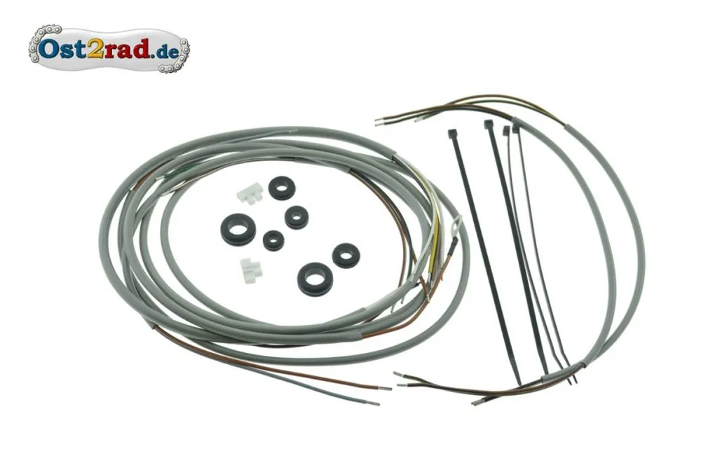 Kabelbaumset Simson KR50 für Powerdynamo-Zündanlage 6V und 12V inkl. Schaltplan Kabelbaumset Simson KR50 für Powerdynamo-Zündanlage 6V und 12V inkl. Schaltplan