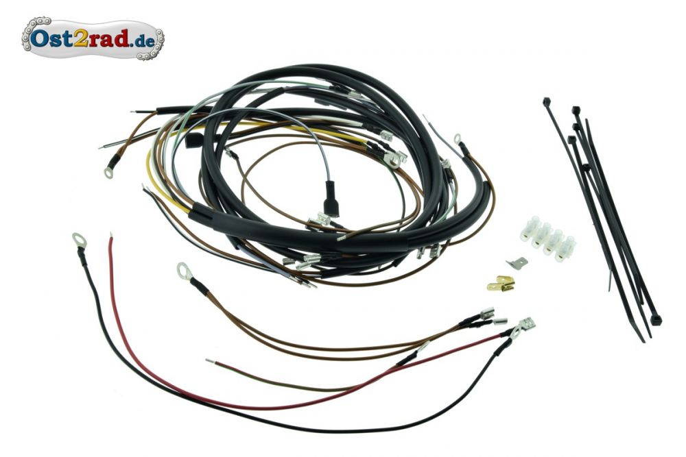Kabelbaumset Simson KR51/1 für 12V-VAPE-Zündung inkl. Schaltplan - deutsche Produktion Kabelbaumset Simson KR51/1 für 12V-VAPE-Zündung inkl. Schaltplan - deutsche Produktion