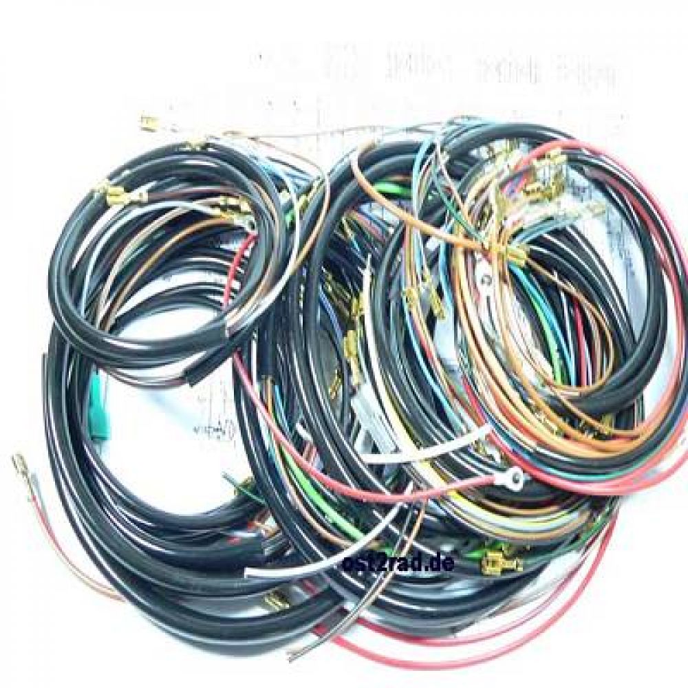 Cable set, cable harness MZ ETZ standard without revolution counter