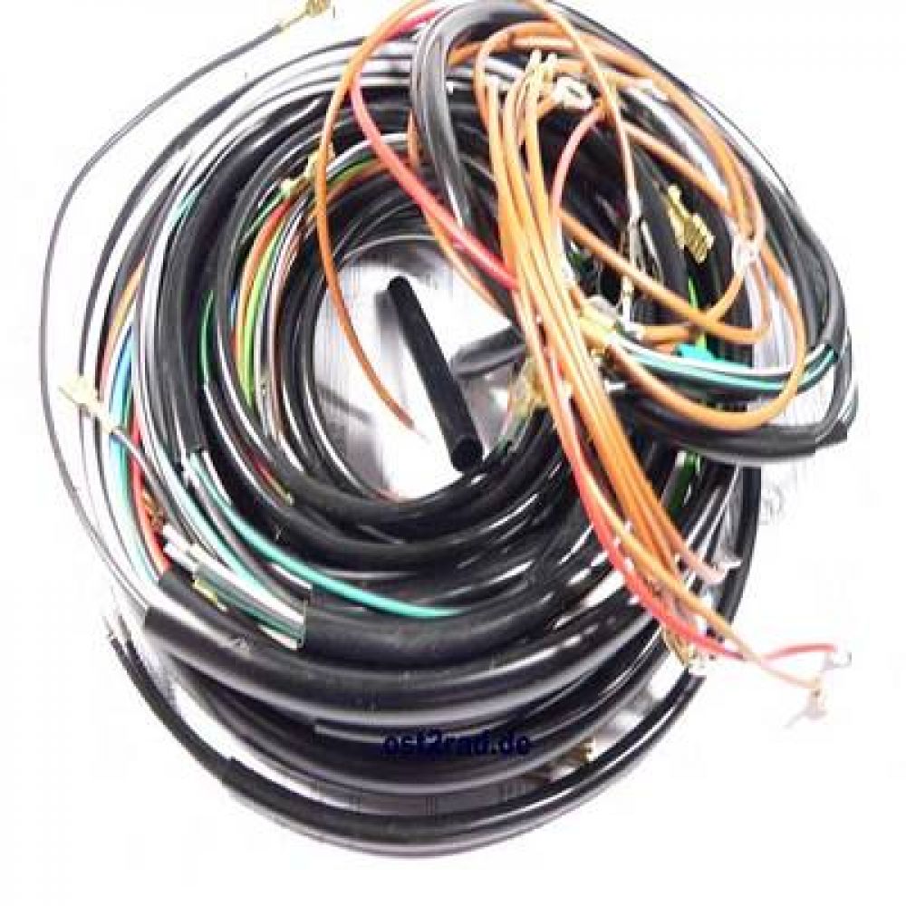 Cable set, cable harness MZ TS250 / 1 with revolution counter Cable set, cable harness MZ TS250 / 1 with revolution counter