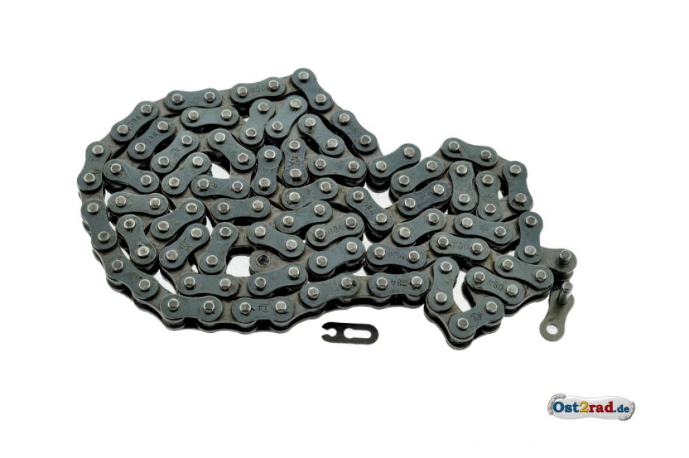 Kette 114 Glieder Antriebskette SIMSON Oldtimer KR51/1 DUO Kette 114 Glieder Antriebskette SIMSON Oldtimer KR51/1 DUO