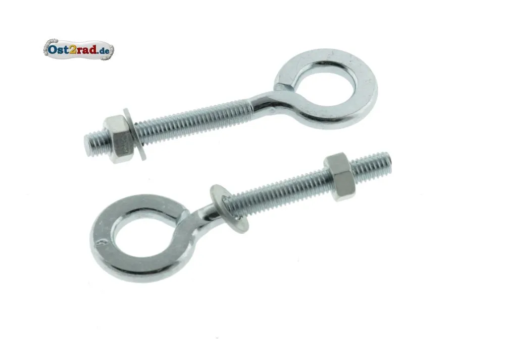Kettenspanner PAAR 12er Achse passend für SIMSON SR2 KR50 Zink Kettenspanner PAAR 12er Achse passend für SIMSON SR2 KR50 Zink