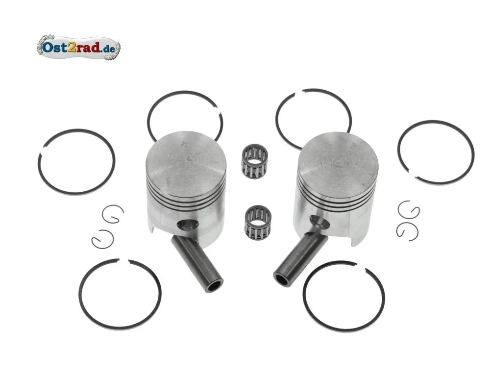 Piston set JAWA 638, 639, 640 Size 58.50 mm Piston set JAWA 638, 639, 640 Size 58.50 mm