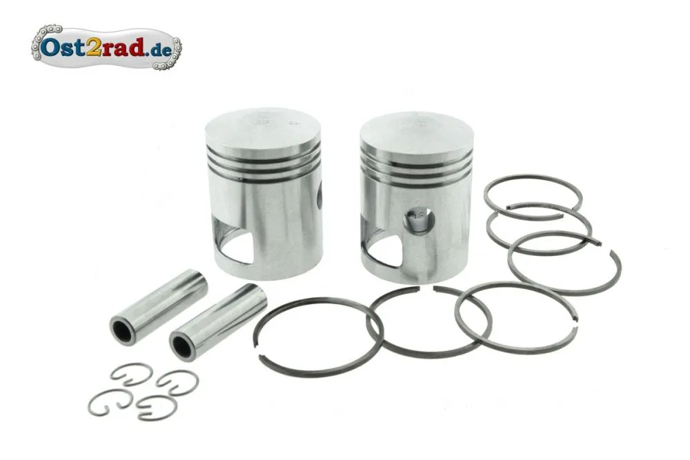 Piston set 58,25mm JAWA 350ccm Typ 354, 360 Piston set 58,25mm JAWA 350ccm Typ 354, 360