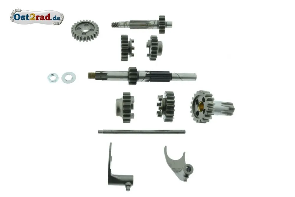 Komplettgetriebe für JAWA 632, 634, 638 Komplettgetriebe für JAWA 632, 634, 638